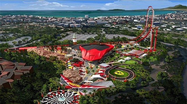 Аттракцион Ferrari Land в парке Port Aventura откроется в конце года